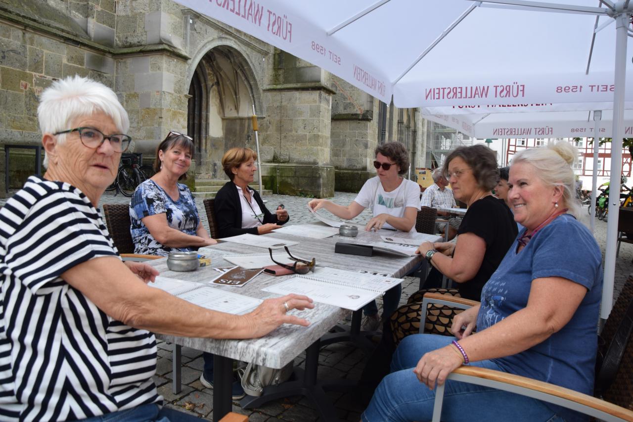 Mittagspause in Nördlingen