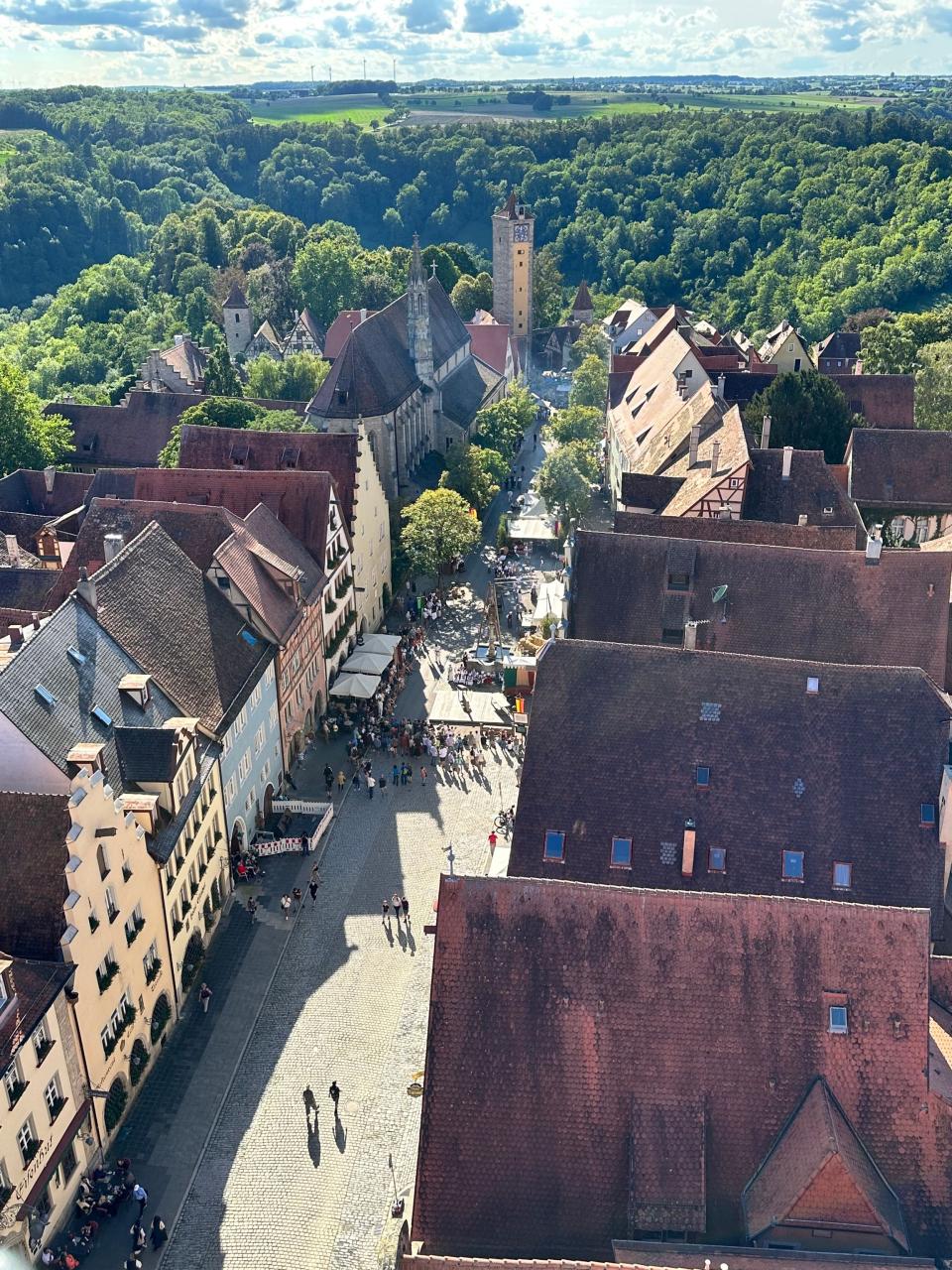 Rothenburg von oben